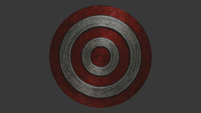 Easy difficulty example, target