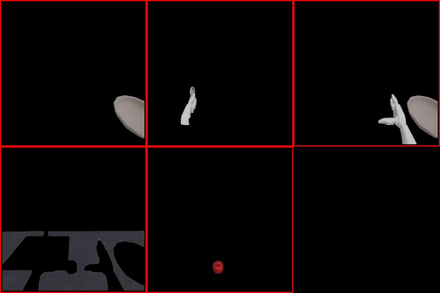 Example of a low segment count frame